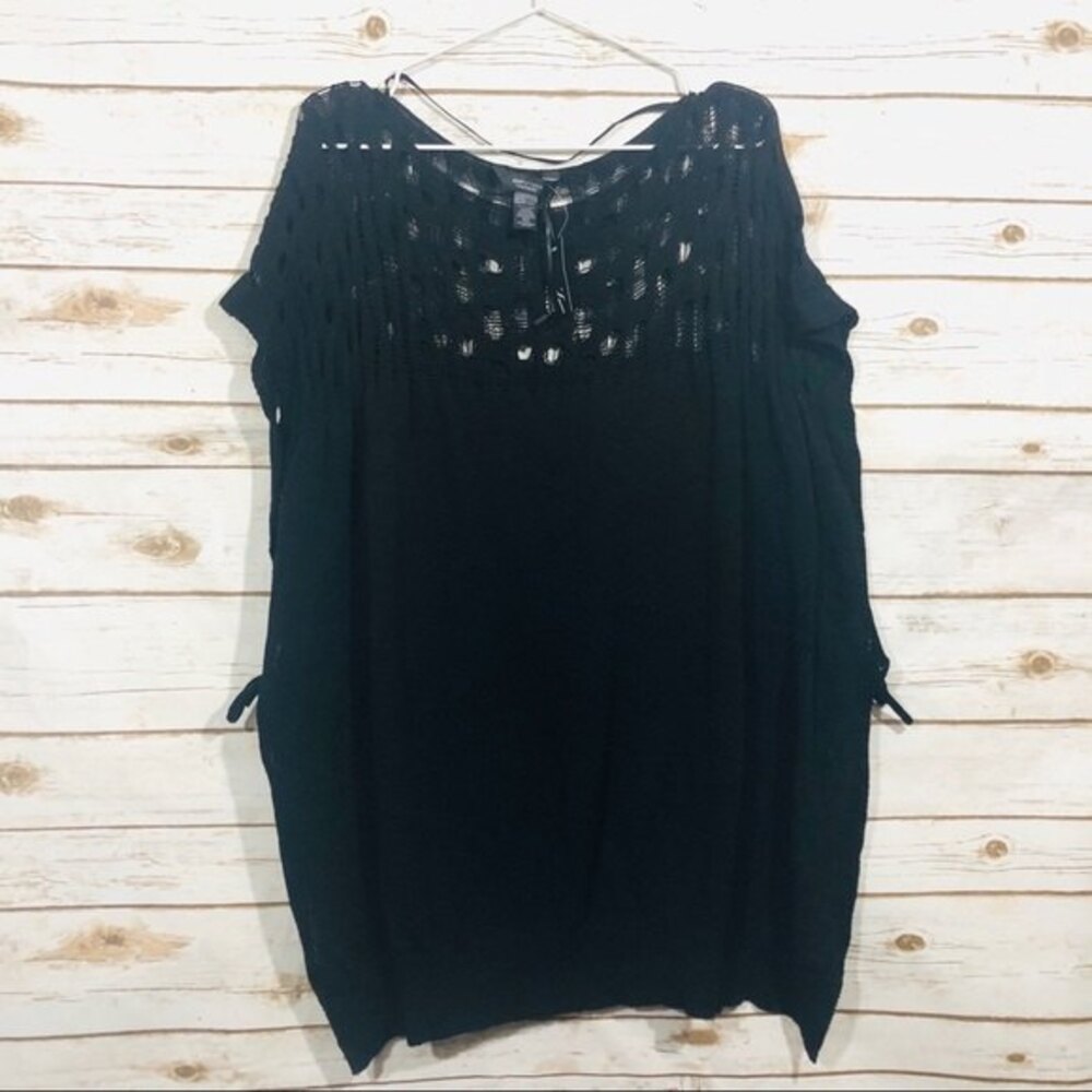 Simply vera vera Wang one size knit beach cover up top
